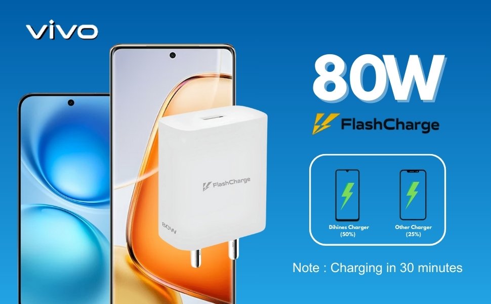 Vivo 80W Flashcharge Adapter