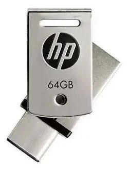 HP 64GB Dual Drive Go Pen Drive USB Type C